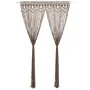 Macramé cotton curtain in gray taupe 140x240 cm by vidaXL, Curtains and curtains - Ref: Foro24-323982, Price: 46,80 €, Discou...