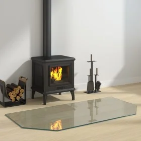 Glasplatte für sechseckigen Kamin 120x60 cm von vidaXL, Glas - Ref: Foro24-324144, Preis: 52,21 €, Rabatt: %