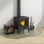 Glasplatte für sechseckigen Kamin 120x60 cm von vidaXL, Glas - Ref: Foro24-324144, Preis: 51,53 €, Rabatt: %