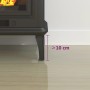 Glasplatte für sechseckigen Kamin 120x60 cm von vidaXL, Glas - Ref: Foro24-324144, Preis: 51,53 €, Rabatt: %