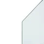 Hexagonal glass plate for fireplace 80x50 cm by vidaXL, Glass - Ref: Foro24-324133, Price: 37,80 €, Discount: %