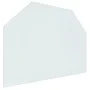 Glass plate for hexagonal fireplace 80x60 cm by vidaXL, Glass - Ref: Foro24-324140, Price: 47,63 €, Discount: %