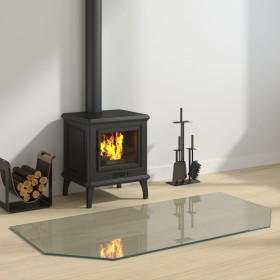 Glasplatte für sechseckigen Kamin 120x60 cm von vidaXL, Glas - Ref: Foro24-324138, Preis: 60,62 €, Rabatt: %