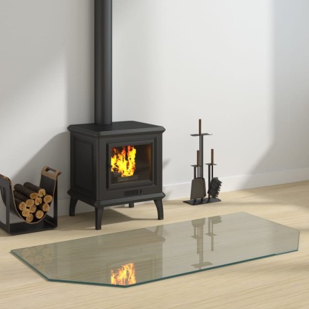 Glasplatte für sechseckigen Kamin 120x60 cm von vidaXL, Glas - Ref: Foro24-324138, Preis: 60,62 €, Rabatt: %
