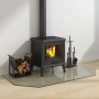 Glasplatte für sechseckigen Kamin 120x60 cm von vidaXL, Glas - Ref: Foro24-324138, Preis: 60,62 €, Rabatt: %