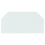 Glasplatte für sechseckigen Kamin 120x60 cm von vidaXL, Glas - Ref: Foro24-324138, Preis: 60,62 €, Rabatt: %