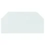 Placa de vidrio para chimenea hexagonal 120x60 cm de vidaXL, Cristal - Ref: Foro24-324138, Precio: 60,62 €, Descuento: %