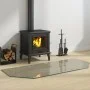 Placa de vidrio para chimenea hexagonal 120x50 cm de vidaXL, Cristal - Ref: Foro24-324137, Precio: 34,74 €, Descuento: %