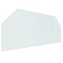 Glasplatte für sechseckigen Kamin 120x50 cm von vidaXL, Glas - Ref: Foro24-324137, Preis: 35,15 €, Rabatt: %