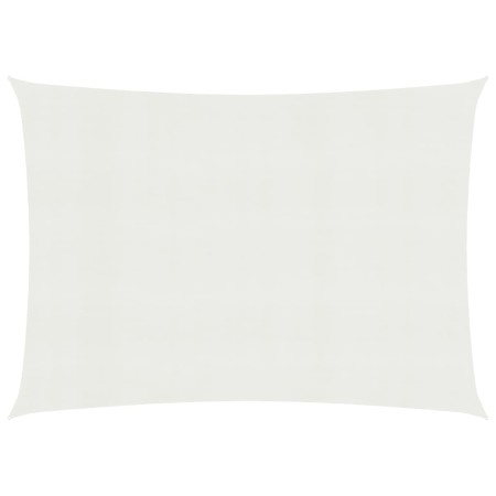 White HDPE sail shade 160 g/m² 4x5 m by vidaXL, Umbrellas - Ref: Foro24-311243, Price: 45,47 €, Discount: %