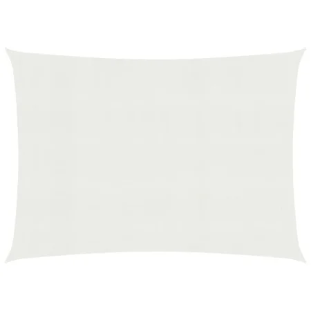 White HDPE sail shade 160 g/m² 4x5 m by vidaXL, Umbrellas - Ref: Foro24-311243, Price: 47,36 €, Discount: %