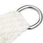 White HDPE sail shade 160 g/m² 4x5 m by vidaXL, Umbrellas - Ref: Foro24-311243, Price: 45,47 €, Discount: %