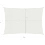 Weiße HDPE-Segelmarkise 160 g/m² 4x5 m von vidaXL, Sonnenschirme - Ref: Foro24-311243, Preis: 45,47 €, Rabatt: %