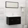 Built-in sink with white ceramic faucet 81x39x18 cm by vidaXL, Sinks - Ref: Foro24-148625, Price: 187,50 €, Discount: %