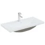 Built-in sink with white ceramic faucet 81x39x18 cm by vidaXL, Sinks - Ref: Foro24-148625, Price: 187,50 €, Discount: %