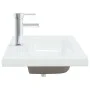 Built-in sink with white ceramic faucet 81x39x18 cm by vidaXL, Sinks - Ref: Foro24-148625, Price: 187,50 €, Discount: %