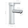 Einbauwaschbecken mit weißem Keramikhahn 81x39x18 cm von vidaXL, Sinkt - Ref: Foro24-148625, Preis: 208,77 €, Rabatt: %