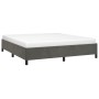 Dark gray velvet bed frame 180x200 cm by vidaXL, Beds and slatted bases - Ref: Foro24-347337, Price: 135,98 €, Discount: %