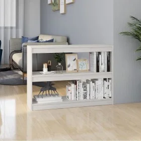 White pine wood shelf/space divider 100x30x71.5 cm by vidaXL, Bookcases and shelves - Ref: Foro24-808209, Price: 67,19 €, Dis...