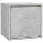 Flurmöbel-Set aus betongrauem Sperrholz von vidaXL, Kleiderschränke - Ref: Foro24-3082048, Preis: 96,09 €, Rabatt: %