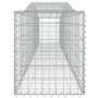 Gabionenkörbe 8 Stück Bogenform Eisen 400x50x60/80 cm von vidaXL, Töpfe und Pflanzgefäße - Ref: Foro24-3145936, Preis: 1,00 €...