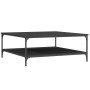 Schwarzer Couchtisch aus Holzwerkstoff, 100 x 100 x 40 cm von vidaXL, Couchtisch - Ref: Foro24-832843, Preis: 83,61 €, Rabatt: %