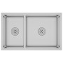 Küchenspüle aus Edelstahl von vidaXL, Sinkt - Ref: Foro24-51561, Preis: 130,32 €, Rabatt: %