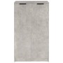 Mueble zapatero madera contrachapada gris hormigón 59x35x100 cm by vidaXL, Closets and storage - Ref: Foro24-811443, Price: 8...