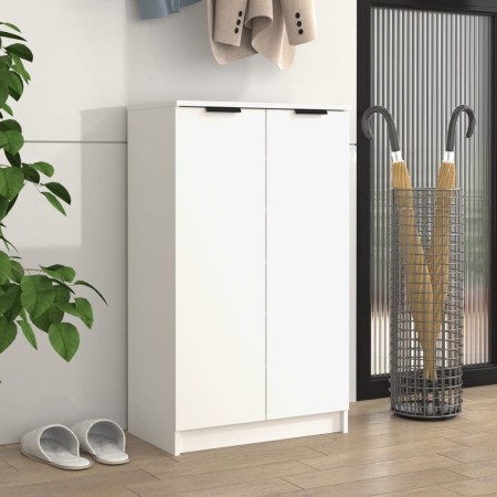 Sperrholz Schuhschrank weiß 59x35x100 cm von vidaXL, Schuhregale und Schuhorganisatoren - Ref: Foro24-811439, Preis: 100,03 €...