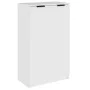 Mueble zapatero de madera contrachapada blanco 59x35x100 cm de vidaXL, Zapateros y organizadores de calzado - Ref: Foro24-811...