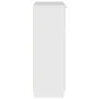 Mueble zapatero de madera contrachapada blanco 59x35x100 cm de vidaXL, Zapateros y organizadores de calzado - Ref: Foro24-811...