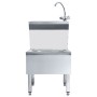 Freestanding commercial hand basin sink with stainless steel faucet by vidaXL, Sinks - Ref: Foro24-51116, Price: 381,97 €, Di...