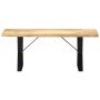 Banco de madera maciza de mango 110 cm