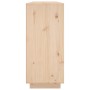 Solid pine wood sideboard 120x35x80 cm by vidaXL, Sideboards - Ref: Foro24-814499, Price: 151,58 €, Discount: %