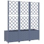 Pflanzgefäß mit Gitter PP dunkelgrau 120x40x136 cm von vidaXL, Töpfe und Pflanzgefäße - Ref: Foro24-318253, Preis: 105,94 €, ...