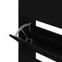 Sperrholz Schuhschrank schwarz 63x24x147 cm von vidaXL, Schuhregale und Schuhorganisatoren - Ref: Foro24-342544, Preis: 144,0...