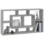 Estantería de pared con 8 compartimentos gris Sonoma de vidaXL, Estantes y estanterías - Ref: Foro24-342593, Precio: 46,78 €,...