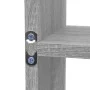 Estantería de pared con 8 compartimentos gris Sonoma de vidaXL, Estantes y estanterías - Ref: Foro24-342593, Precio: 46,78 €,...