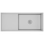 Fregadero de cocina hecho a mano de acero inoxidable de vidaXL, Fregaderos - Ref: Foro24-51526, Precio: 158,32 €, Descuento: %