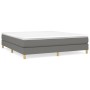 Dark gray fabric bed frame 180x200 cm by vidaXL, Beds and slatted bases - Ref: Foro24-3120631, Price: 124,13 €, Discount: %