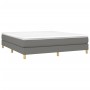 Dark gray fabric bed frame 180x200 cm by vidaXL, Beds and slatted bases - Ref: Foro24-3120631, Price: 124,13 €, Discount: %