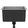 Handgefertigte Küchenspüle aus Edelstahl von vidaXL, Sinkt - Ref: Foro24-51500, Preis: 109,72 €, Rabatt: %
