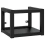 Bathroom structure with built-in black iron sink by vidaXL, bathroom vanities - Ref: Foro24-3101382, Price: 142,94 €, Discoun...