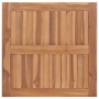 Solid teak wood garden table 85x85x75 cm by vidaXL, Garden tables - Ref: Foro24-315464, Price: 177,08 €, Discount: %