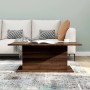 Mesa de centro madera de ingeniería marrón roble 102x55,5x40 cm de vidaXL, Mesas de centro - Ref: Foro24-813094, Precio: 51,6...