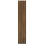 Vitrine aus braunem Eichensperrholz, 82,5 x 30,5 x 150 cm von vidaXL, Bücherregale und Regale - Ref: Foro24-815119, Preis: 14...