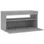 TV-Schrank mit LED-Leuchten Sonomagrau 75x35x40 cm von vidaXL, TV-Möbel - Ref: Foro24-815125, Preis: 51,00 €, Rabatt: %