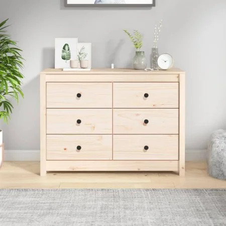 Solid pine wood sideboard 100x40x72 cm by vidaXL, Sideboards - Ref: Foro24-821764, Price: 133,87 €, Discount: %