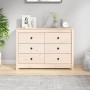 Solid pine wood sideboard 100x40x72 cm by vidaXL, Sideboards - Ref: Foro24-821764, Price: 135,60 €, Discount: %