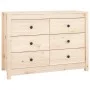 Solid pine wood sideboard 100x40x72 cm by vidaXL, Sideboards - Ref: Foro24-821764, Price: 133,87 €, Discount: %